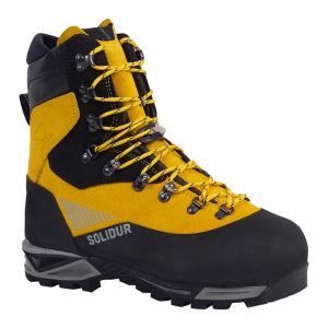 Chaussures hautes scie à chaîne jaunes CL3 S3 LOGWOOD