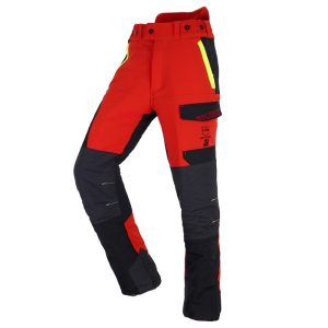 Pantalon scie à chaîne rouge CL3 Type A INFINITY
