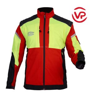 Veste de travail mi-saison rouge INFINITY